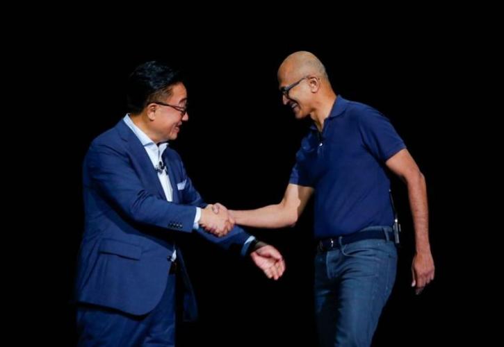 Tην διεύρυνση της συνεργασίας τους ανακοίνωσαν Samsung και Microsoft