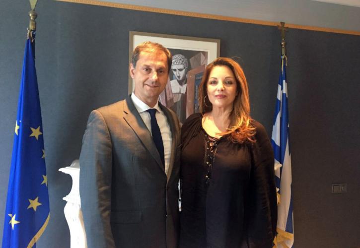 Συνάντηση Θεοχάρη - Γκερέκου για την ισχυρή ανάπτυξη του ΕΟΤ