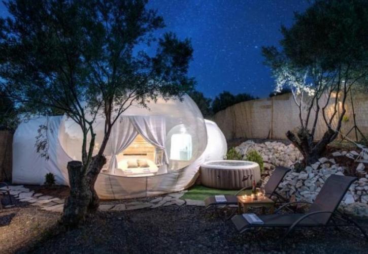 Airbnb μια νομαδική σκηνή στη Χαλκιδική!
