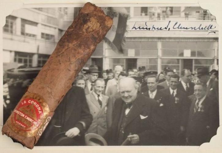 Πωλείται το μισο-καπνισμένο πούρο του Ουίνστον Τσόρτσιλ - Για 6.000 δολάρια (pics)