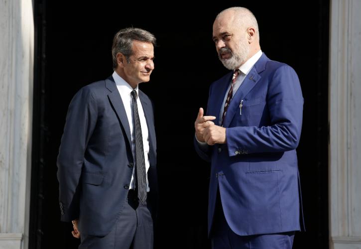 Μητσοτάκης: Η Ελλάδα υποστηρίζει την ευρωπαϊκή προοπτική των δυτικών Βαλκανίων