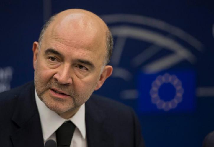Μοσκοβισί στο Eurogroup: Μεγάλη η πρόοδος της Ελλάδας στην εφαρμογή των μεταρρυθμίσεων