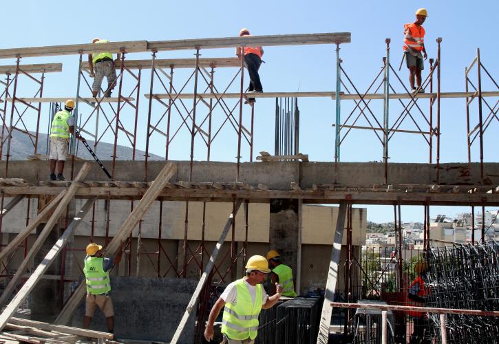 Μειωμένη η οικοδομική δραστηριότητα στην Ελλάδα το 5μηνο του 2022