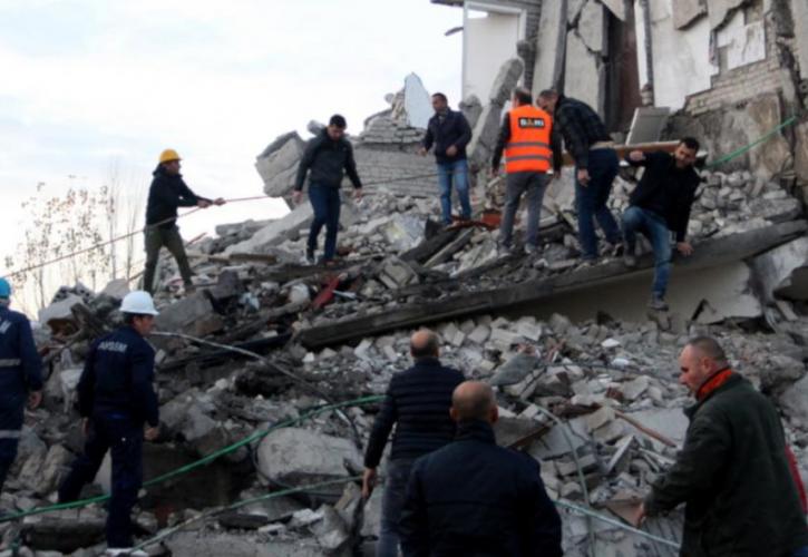 Σεισμός στην Αλβανία: Αυξάνεται ο αριθμός των νεκρών (pics + vid)