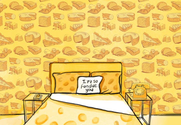 Σουίτα με θέμα το ... τυρί ανοίγει στη Βρετανία (pics)