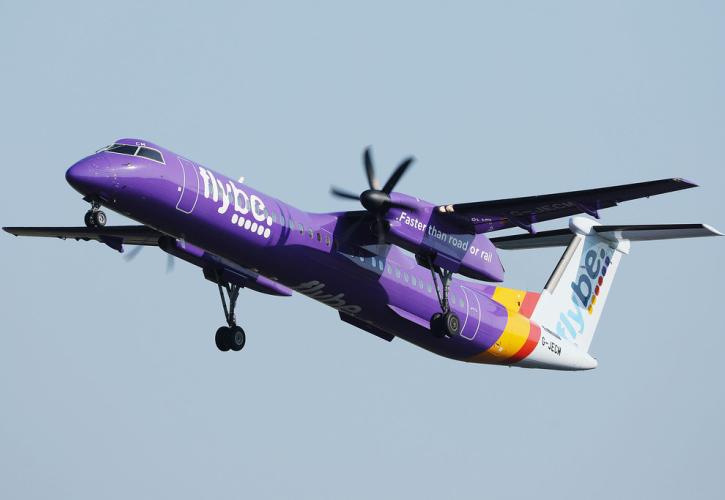 Στα πρόθυρα κατάρρευσης η βρετανική αεροπορική Flybe