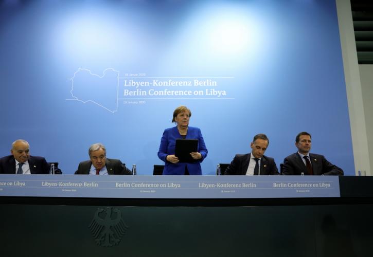 Διάσκεψη Βερολίνου: Κατάπαυση του πυρός και εμπάργκο όπλων στη Λιβύη