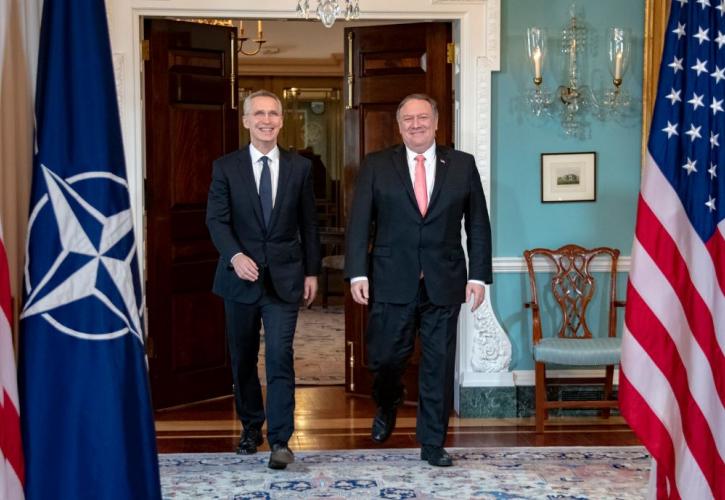 Συμφωνία Πομπέο - Στόλτενμπεργκ για ενισχυμένη εμπλοκή του ΝΑΤΟ στη Μέση Ανατολή