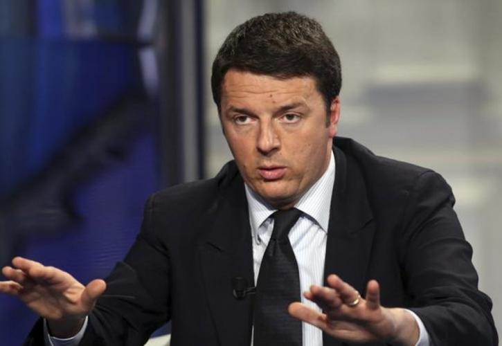 Ρέντσι: Η Ιταλία κινδυνεύει να βυθιστεί σε ύφεση αν πάει σε πρόωρες εκλογές