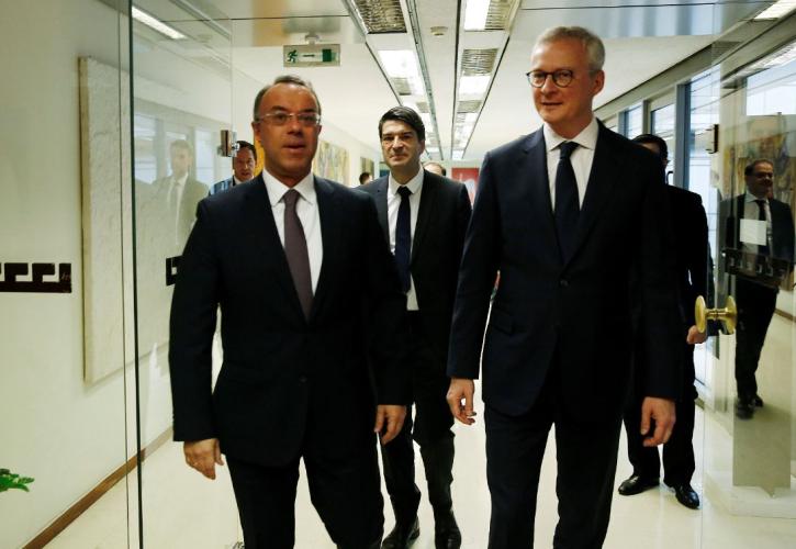 Ο κοροναϊός σκίασε τη συνάντηση Σταϊκούρα - Λεμέρ