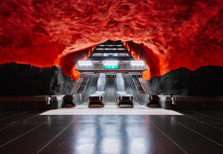 Πώς είναι το εντυπωσιακό μετρό της Στοκχόλμης (pics)