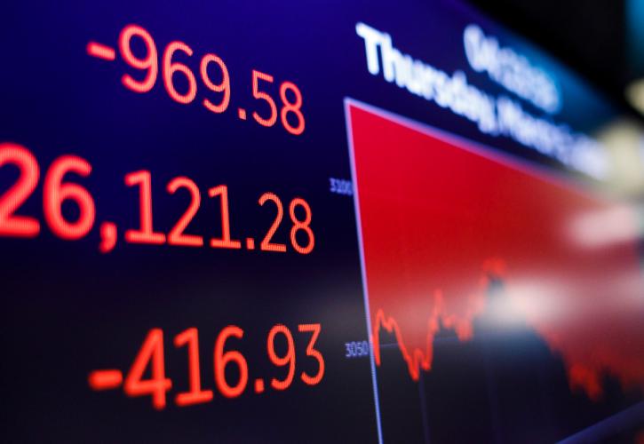 «Γκρεμίζεται» η Wall Street από την πανδημία του κοροναϊού