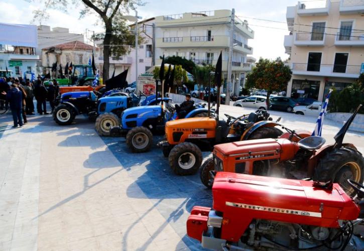 Διαμαρτυρία κτηνοτρόφων για την κατοχύρωση της φέτας