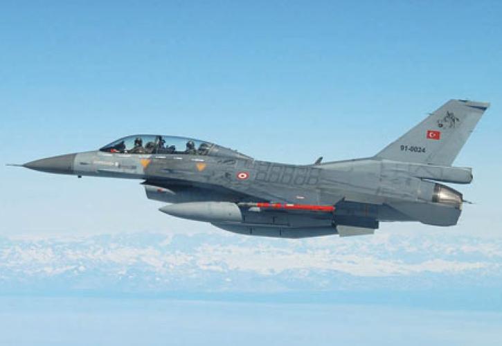 Συντριβή τουρκικού F-16 – Νεκρός ο πιλότος