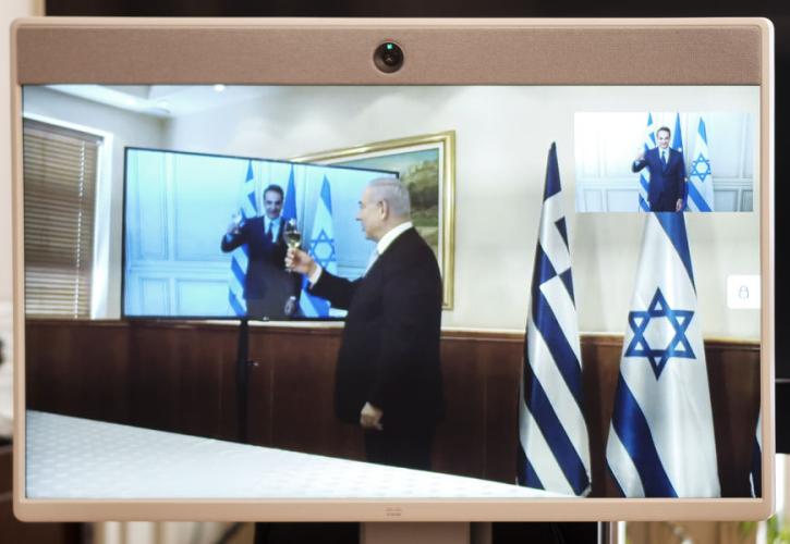Νετανιάχου σε Μητσοτάκη: Τεράστιο το ενδιαφέρον των Ισραηλινών για διακοπές στην Ελλάδα