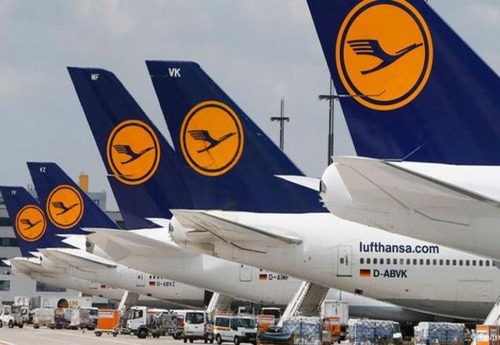 Σχεδόν 1 εκατ. ευρώ την ώρα χάνει η Lufthansa εξαιτίας του κορονοϊού