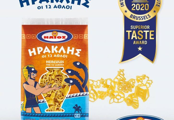 ΗΛΙΟΣ: Χρυσό αστέρι για τα ζυμαρικά «ΗΡΑΚΛΗΣ – ΟΙ 12 ΑΘΛΟΙ»