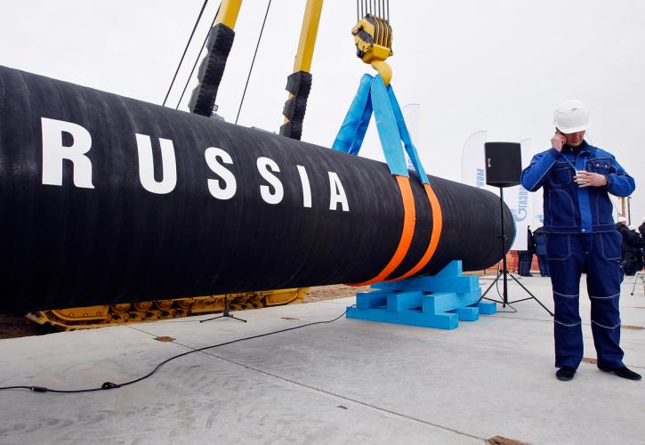 Gazprom: Στο 71% ο αγωγός φυσικού αερίου Nord Stream-2