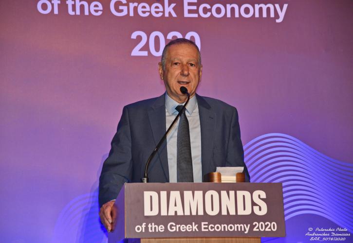 Diamonds of the Greek Economy: Βραβείο στον πρόεδρο της Εθνικής Ασφαλιστικής Χ.Σαρδελή