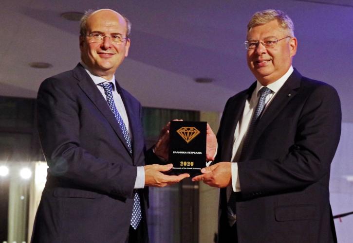 ΕΛΠΕ: Βραβείο Κορυφαίας Εταιρίας της Δεκαετίας στα Diamonds of the Greek Economy