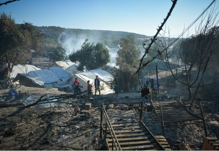 Υπουργείο Μετανάστευσης για τη Μόρια: Εκβιαστικές συμπεριφορές δεν θα γίνουν ανεκτές