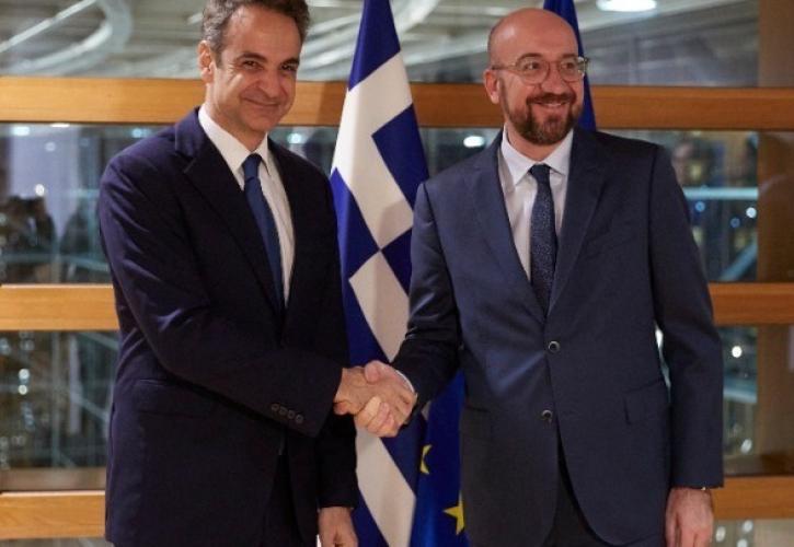 Οι εξελίξεις στην Ανατολική Μεσόγειο στη σημερινή ατζέντα Μητσοτάκη - Μισέλ