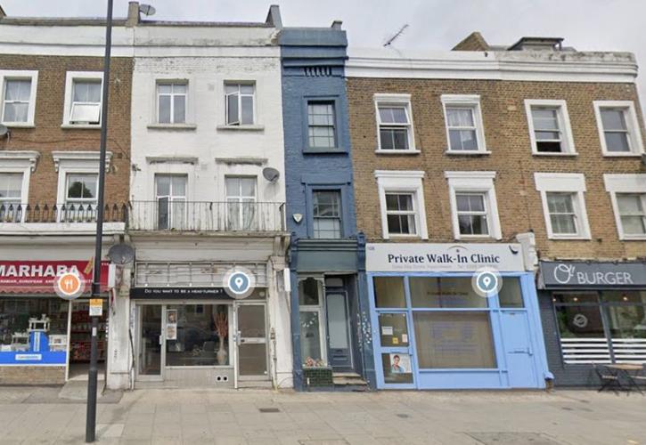 Το πιο στενό κτήριο του Λονδίνου ψάχνει αγοραστή - Πωλείται έναντι 995.000 λιρών