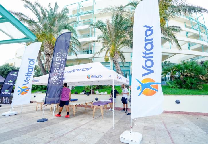 Τα gel Voltarol, σύμμαχοι αποκατάστασης στο Spetsathlon!
