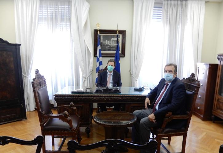 Τα αιτήματα της αγοράς στο επίκεντρο της συνάντησης Σκυλακάκη- Καρανίκα