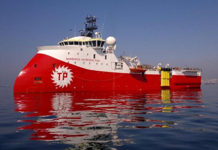 Νέα τουρκική Navtex για έρευνες του Barbaros στην κυπριακή ΑΟΖ