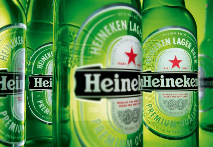 Πτώση κερδών αλλά αύξηση εσόδων για τη Heineken