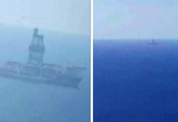 Ανοιχτά της Ρόδου το τουρκικό γεωτρύπανο «Κανουνί» (pic)