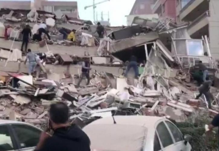 Σεισμός στη Σάμο: Κατέρρευσαν κτήρια στην Σμύρνη