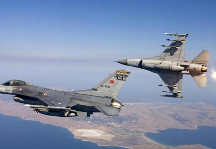 Ελληνοτουρκικά: 57 παραβιάσεις του εναέριου χώρου από τουρκικά αεροσκάφη - Eμπλοκή με ελληνικά αεροσκάφη επιφυλακής