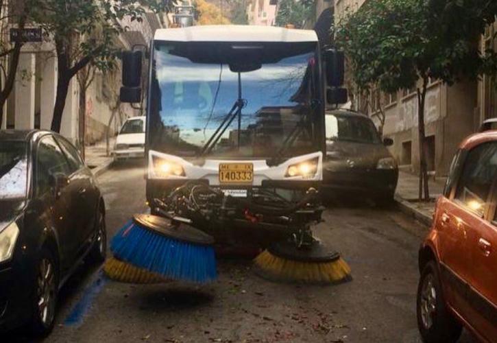 Μεγάλη επιχείρηση καθαριότητας από το Δήμο Αθηναίων (pics)