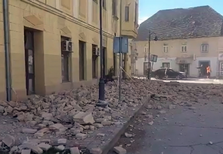 Σακελλαροπούλου και Μητσοτάκης εκφράζουν την αλληλεγγύη τους στην Κροατία για τον σεισμό