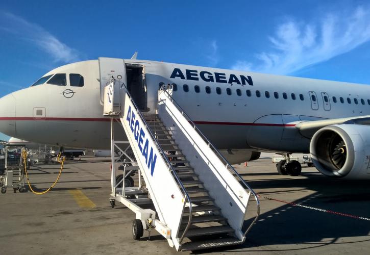 AEGEAN: Απευθείας πτήσεις από και προς 6 προορισμούς του εξωτερικού για Θεσσαλονίκη