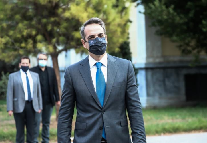 Στη Θεσσαλονίκη ο Μητσοτάκης πριν τις ανακοινώσεις για το lockdown