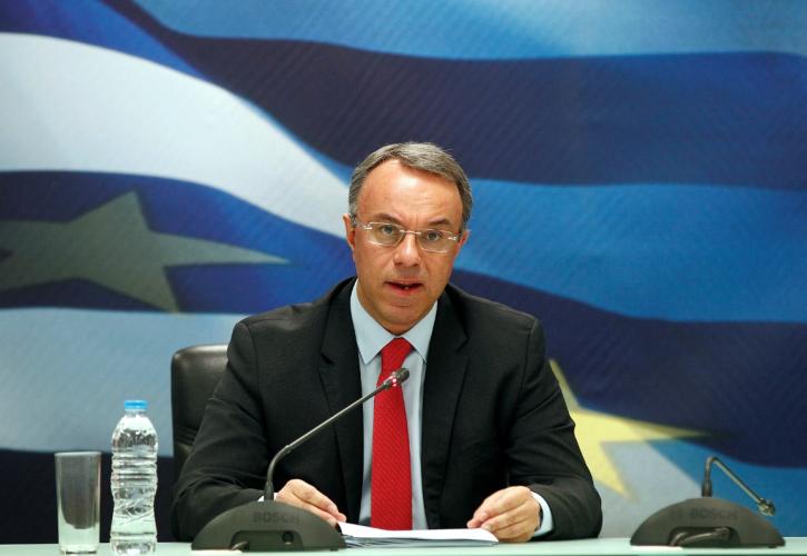 Σταϊκούρας: Σε ύφεση η ελληνική οικονομία το 2020