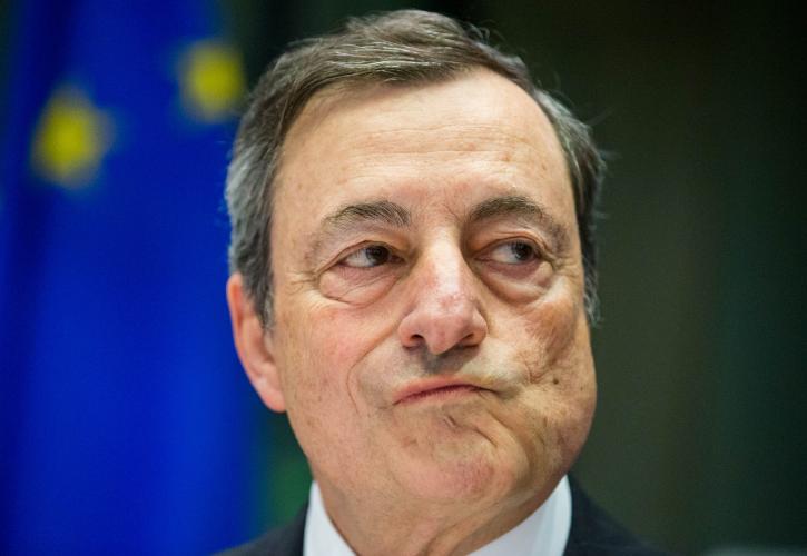 Ντράγκι: Η ΕΚΤ δεν έχει κανένα λόγο στο θέμα των συντάξεων