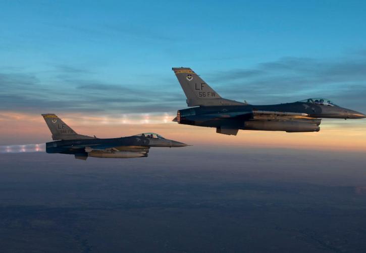 Υπερπτήσεις τουρκικών F-16 πάνω από το Μακρονήσι και τους Ανθρωποφάγους