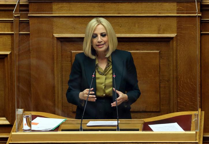 Φ. Γεννηματά: «Η στιγμή είναι πιο μεγάλη απ’ τις κομματικές μικρότητες της ΝΔ και του ΣΥΡΙΖΑ»