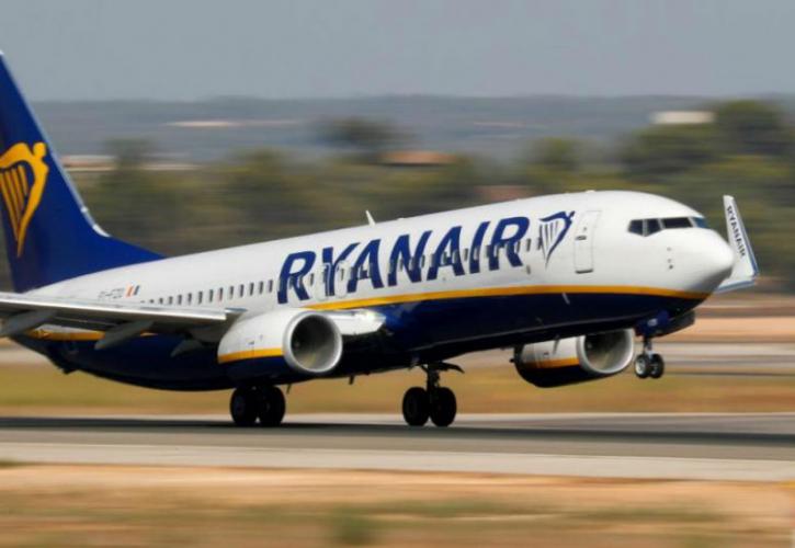 Ryanair: Προειδοποιεί για ζημιές 100 εκατ. ευρώ και απώλειες 3.000 θέσεων εργασίας