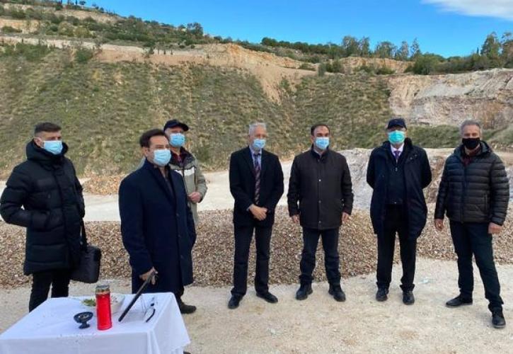 Από επεξεργασμένα μπάζα, η περιβαλλοντική αποκατάσταση του λατομείου «Κυριακού» στο Κορωπί