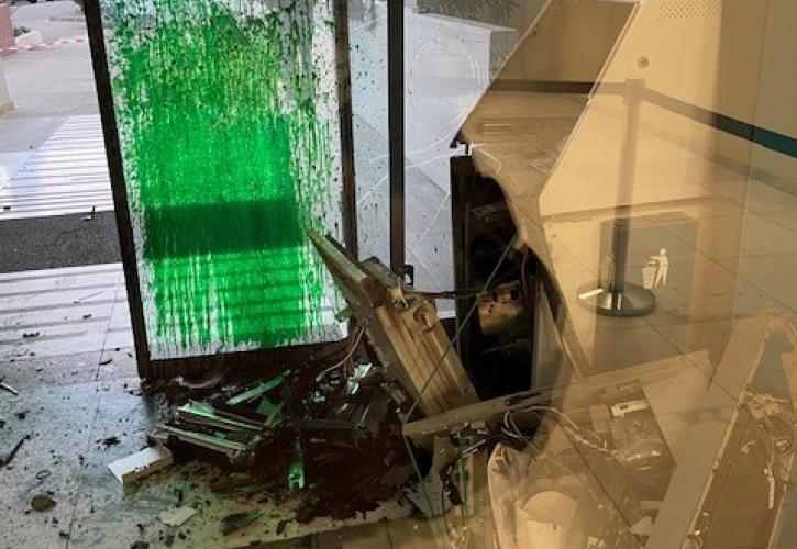ΕΤE: Καλά θωρακισμένα τα ΑΤΜs της Εθνικής Τράπεζας – Στο κενό απόπειρα ληστείας