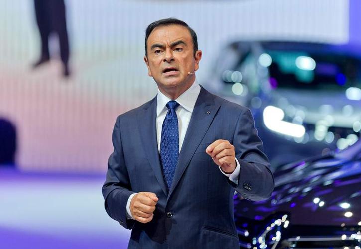 Αποφυλακίστηκε ο πρώην πρόεδρος της Nissan Κάρλος Γκοσν με εγγύηση 9 εκατ. δολαρίων