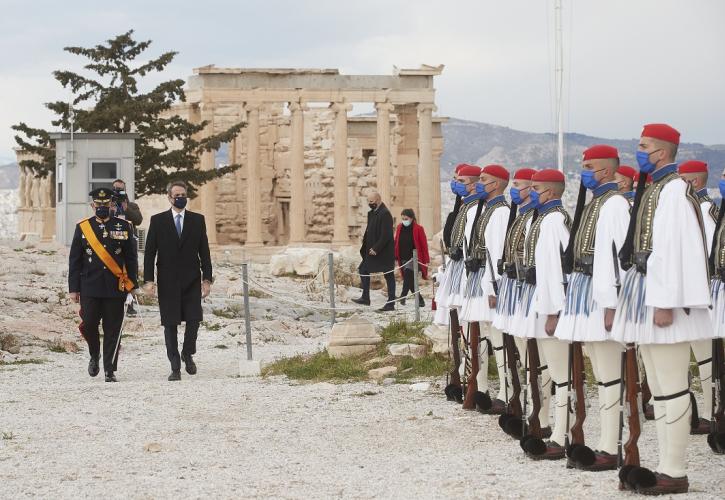 Κυρ. Μητσοτάκης: Συνεχίζουμε οπλισμένοι με τον νέο πατριωτισμό της ευθύνης