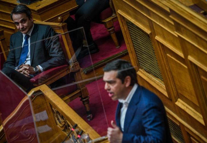 Βουλή: Ερώτηση Τσίπρα σε Μητσοτάκη για τα οικονομικά της ΝΔ