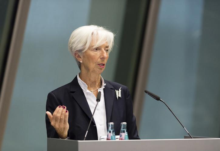 Λαγκάρντ: Ανοιχτό το ενδεχόμενο αναπροσαρμογής της νομισματικής πολιτικής της ΕΚΤ