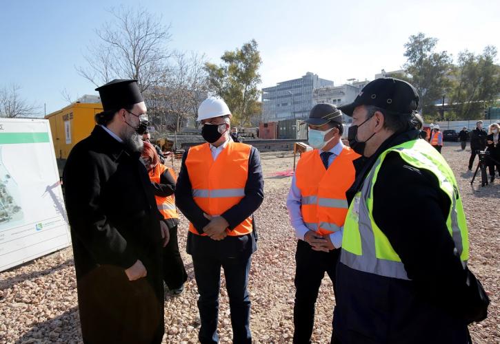 Στο υπό κατασκευή Ιωνικό Κέντρο της Ιεράς Μητροπόλεως Νέας Ιωνίας ο Α. Γεωργιάδης